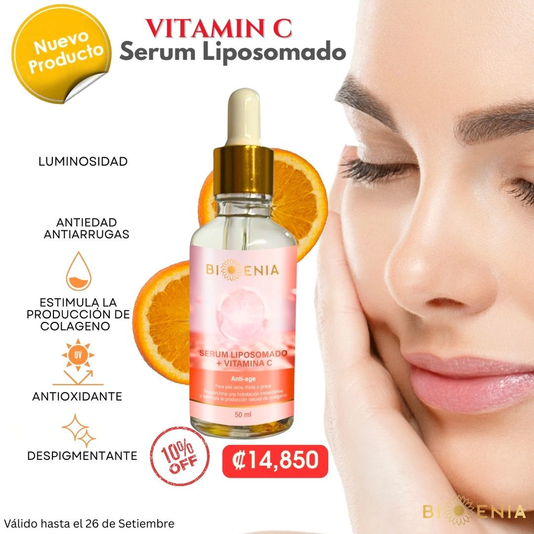 Vitamina C serum liposomado 10%Desc