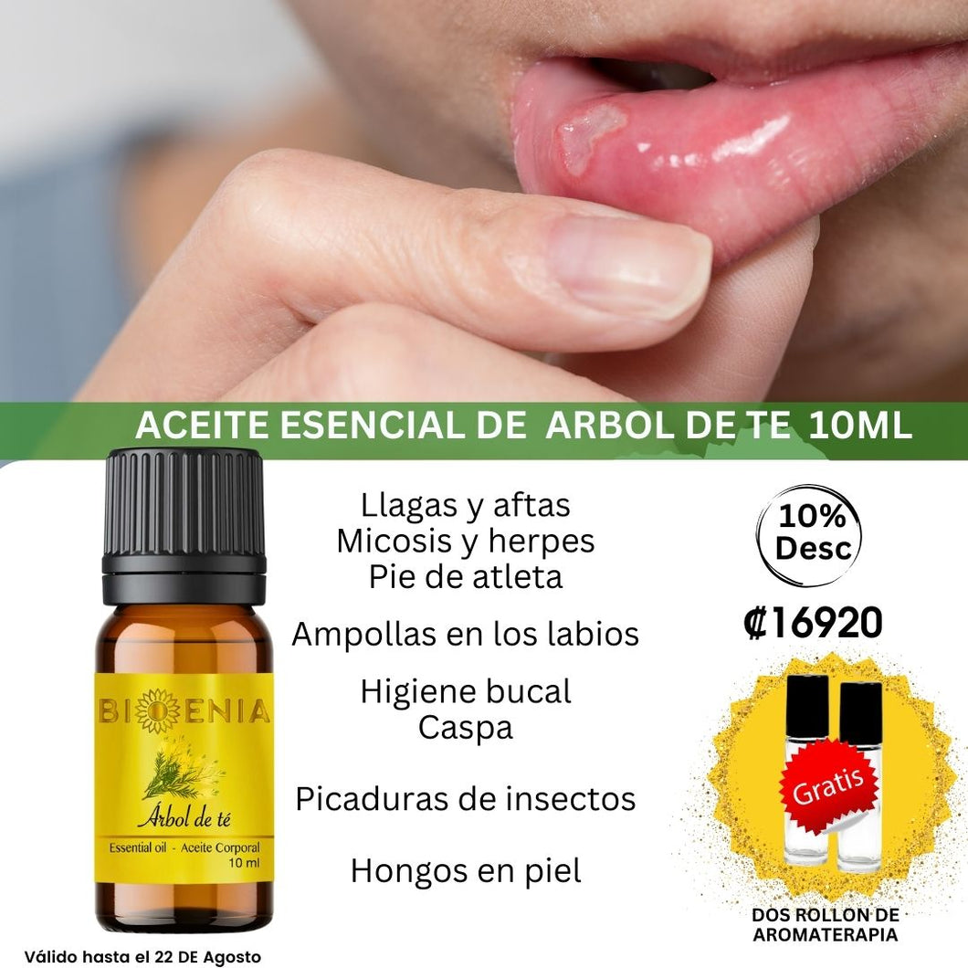 Aceite esencial de árbol de te -10% desc.