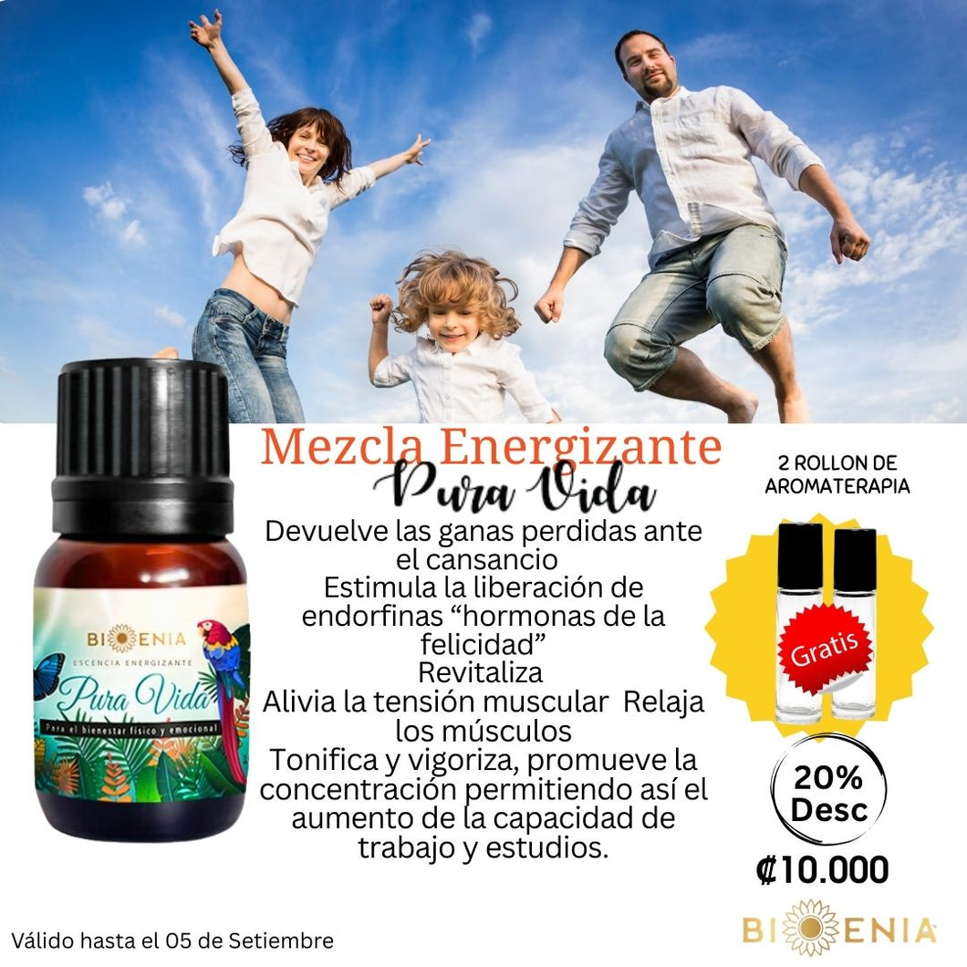 Mezcla Energizante Pura vida -20% Desc