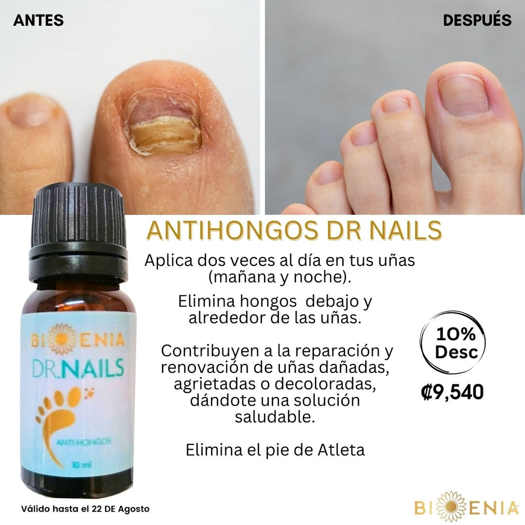 Dr. Nails Anti Hongos -10% Desc.