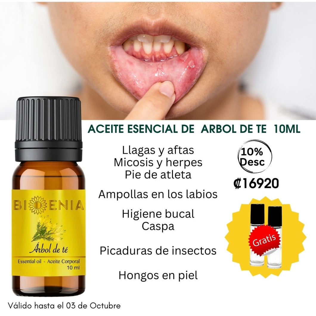 Aceite esencial de árbol de te -10% desc.