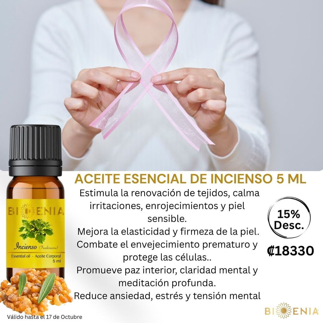 Aceite Esencial de Incienso (5ml) 15% Desc