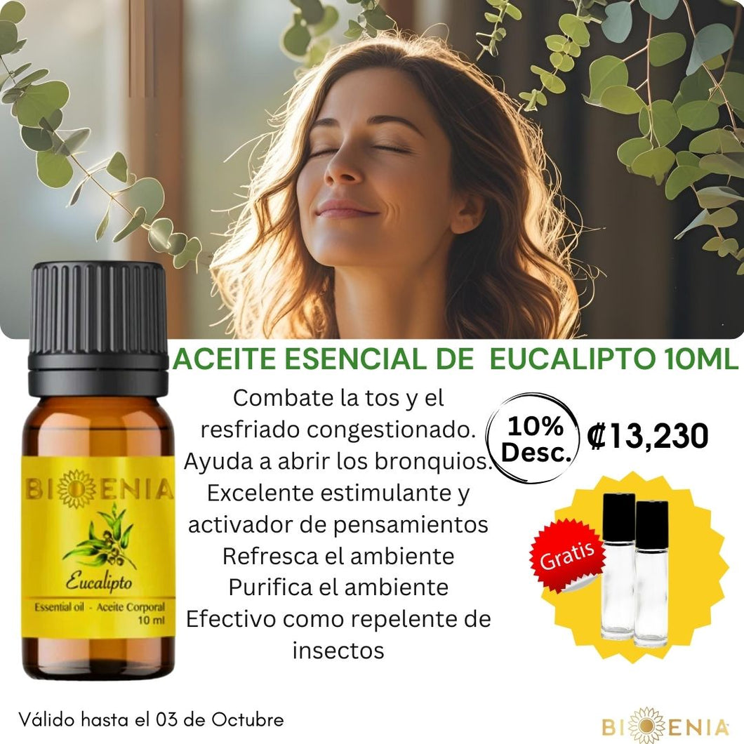 Aceite Esencial de Eucalipto -10% Desc