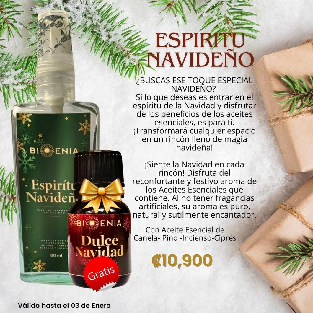 Espíritu Navideño Spray +Dulce navidad