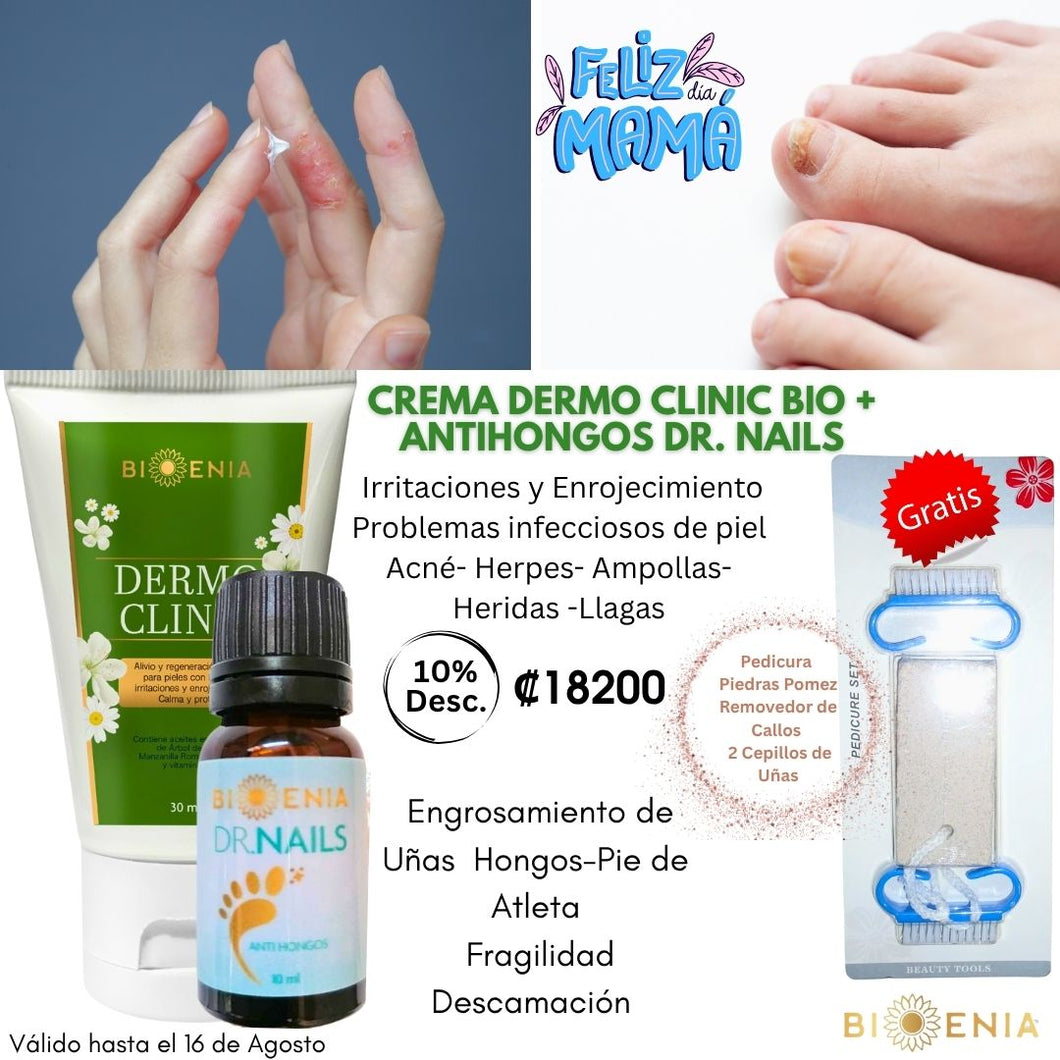 Crema Dermo Clinic + Dr. Nails  10 ml 10% Desc