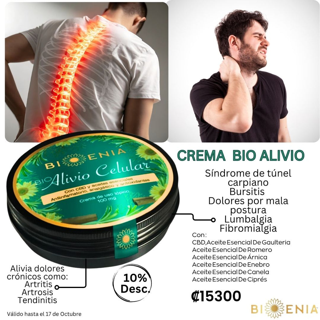 CREMA BIO ALIVIO 10% DESC.