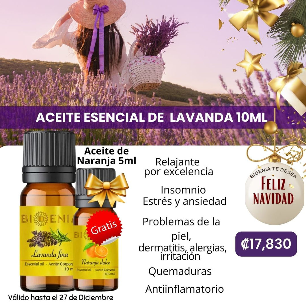 Aceite de Lavanda Fina  10 % Desc-