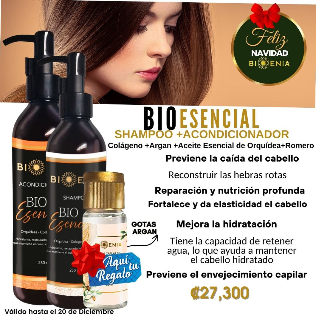 Shampoo y Acondicionador Linea Esencial-10%off