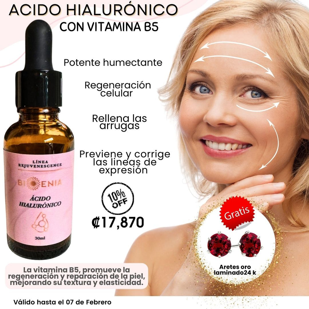 Ácido Hialurónico 30 ml -10%DESC