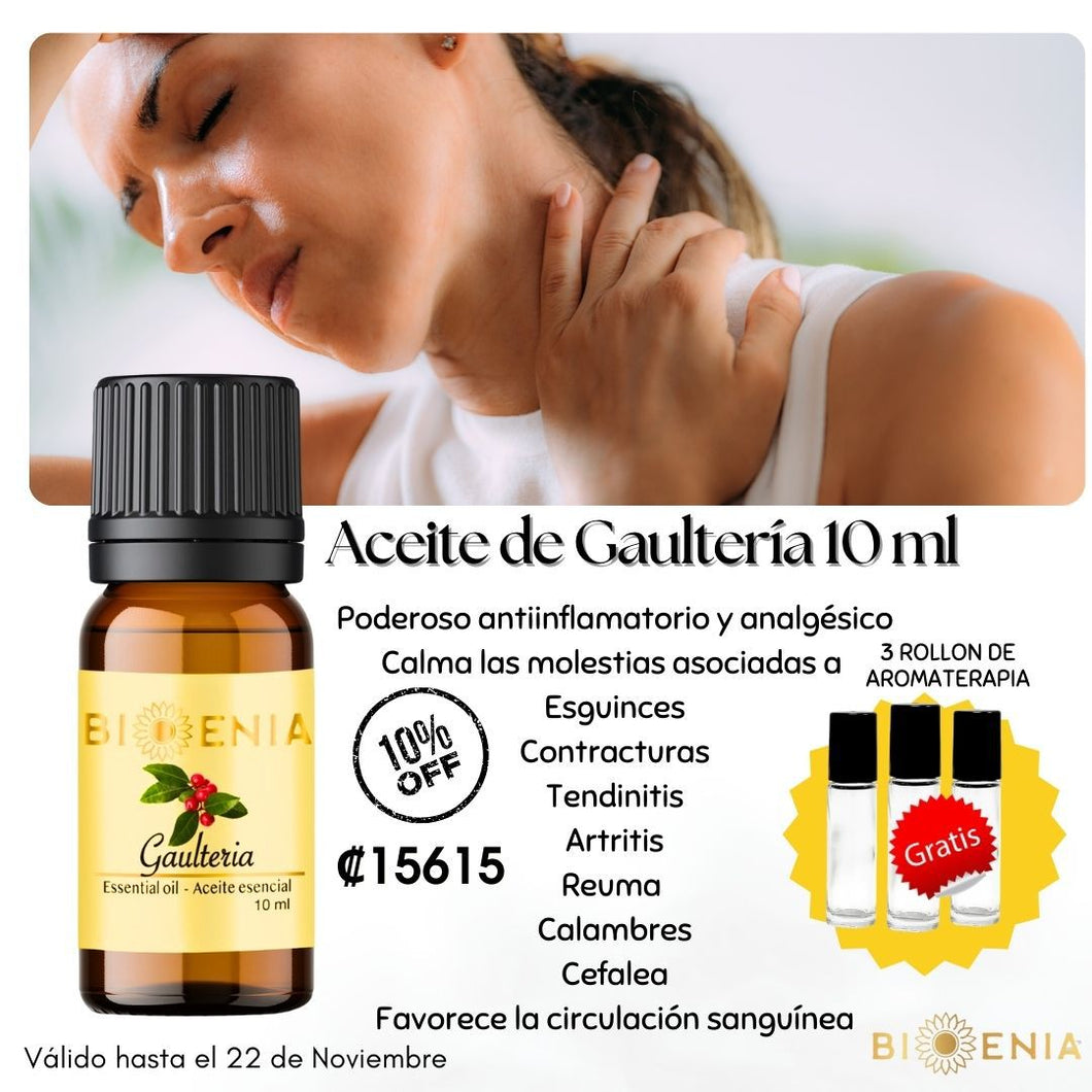 Aceite Esencial de Gaultería-10%Desc